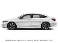 2026 Honda Civic Sedan Hybrid Sport Touring Ecvt Platinum White Pearl  Shot 3