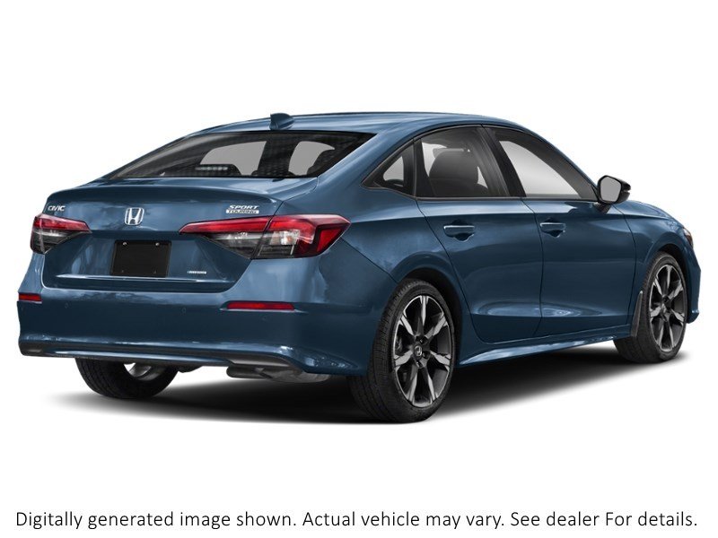 2026 Honda Civic Sedan Hybrid Sport Touring Ecvt Blue Lagoon Pearl  Shot 2