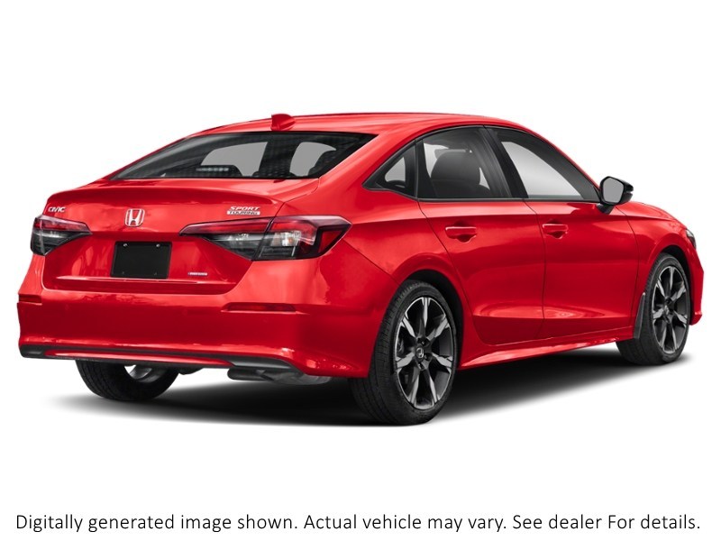 2025 Honda Civic Sedan Hybrid Sport Touring Ecvt Rallye Red  Shot 27