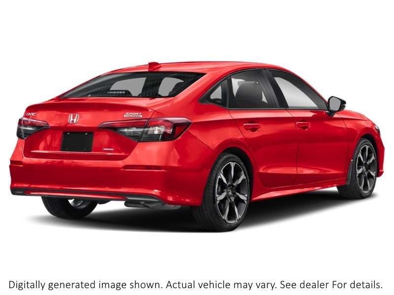 2026 Honda Civic Sedan Hybrid Sport Touring Ecvt Rallye Red  Shot 2