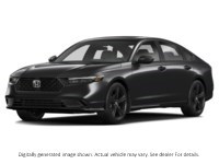 2025 HONDA ACCORD HYBRID SPORT-L ECVT Crystal Black Pearl  Shot 3