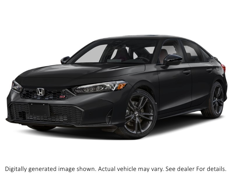2026 Honda Civic Si Sedan Manual Crystal Black Pearl  Shot 4