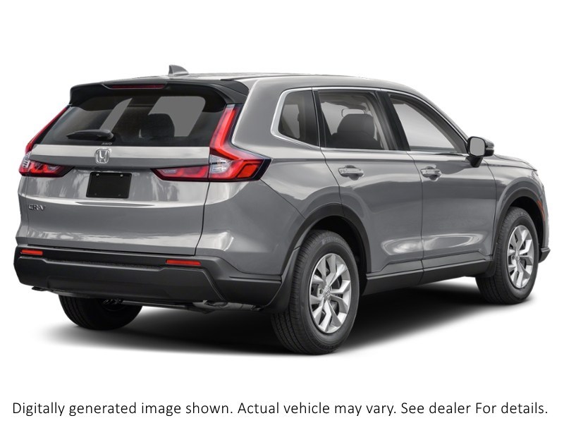 2025 Honda Cr-V LX AWD Solar Silver Metallic  Shot 2