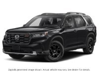 2025 Honda Pilot Trailsport AWD Crystal Black Pearl  Shot 4