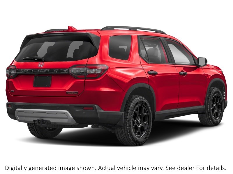 2023 Honda Pilot Trailsport AWD Radiant Red Metallic II  Shot 2