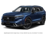 2025 Honda Cr-V Hybrid Touring AWD Canyon River Blue Metallic  Shot 4