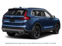 2025 Honda Cr-V Hybrid Touring AWD Canyon River Blue Metallic  Shot 2