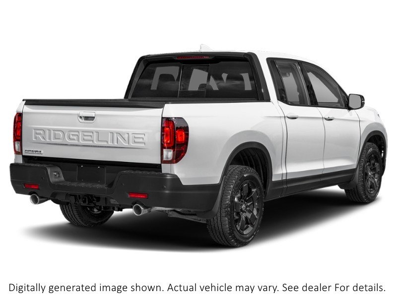 2025 Honda Ridgeline Black Edition AWD Platinum White Pearl  Shot 13