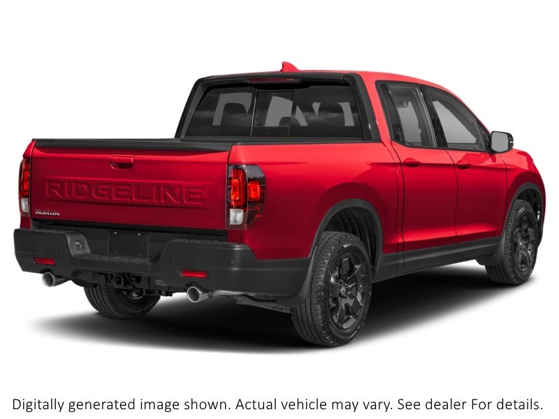 2026 Honda Ridgeline Black Edition AWD Radiant Red Metallic II  Shot 6
