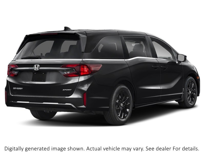 2026 Honda Odyssey Sport-L Auto Crystal Black Pearl  Shot 6