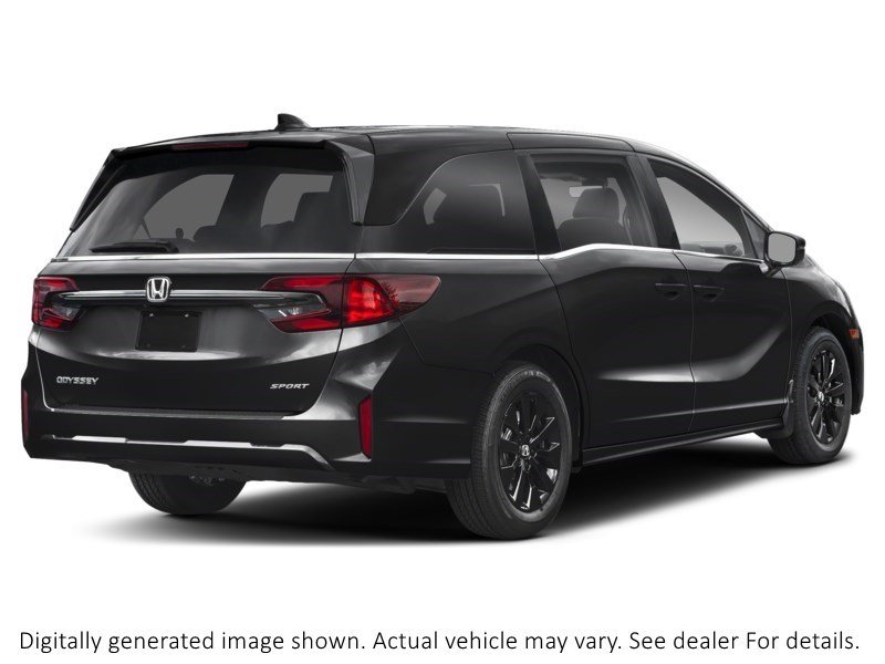 2026 Honda Odyssey Sport-L Auto Crystal Black Pearl  Shot 2
