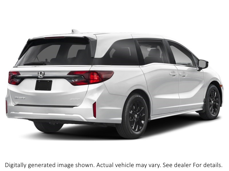 2026 Honda Odyssey Sport-L Auto Platinum White Pearl  Shot 2