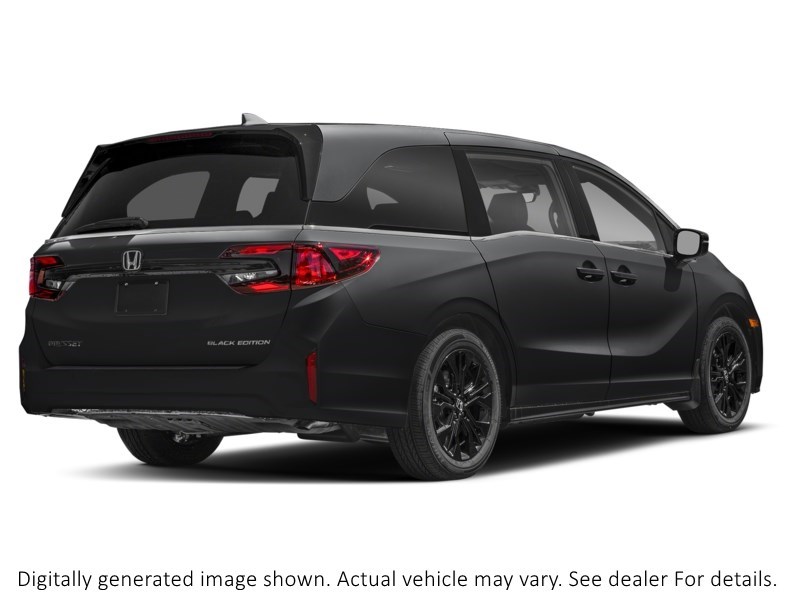 2026 Honda Odyssey Black Edition Auto Crystal Black Pearl  Shot 2