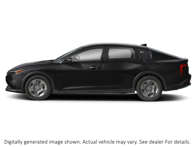2025 Kia K4 LX FWD Aurora Black  Shot 4