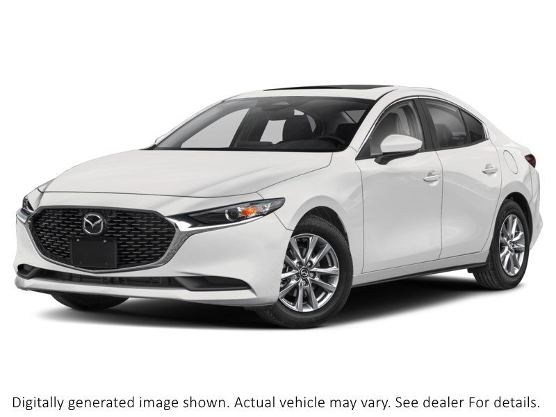 2026 Mazda Mazda3 Gs FWD Snowflake White Pearl  Shot 4
