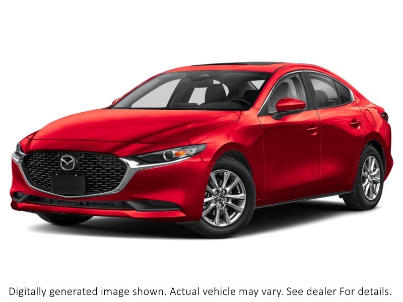 2025 Mazda Mazda3 Gs Auto FWD Soul Red Crystal Metallic  Shot 4