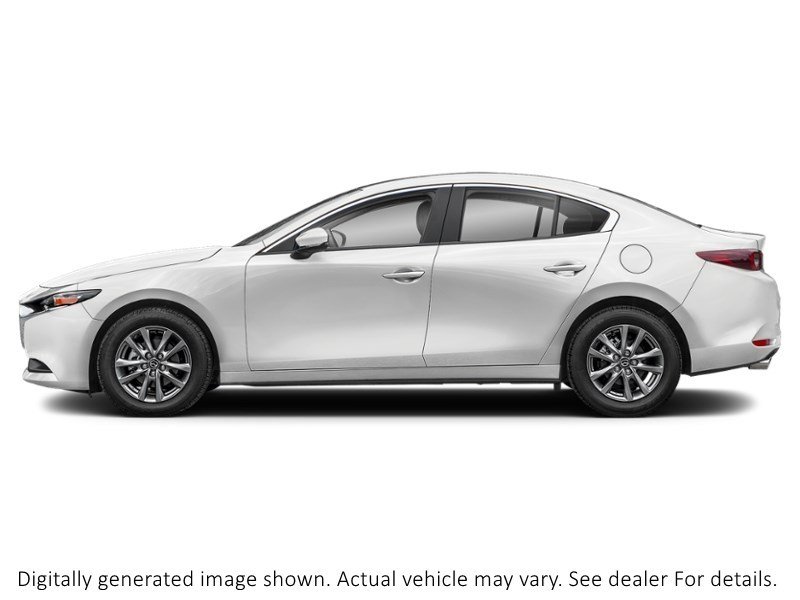 2026 Mazda Mazda3 Gs FWD Snowflake White Pearl  Shot 5