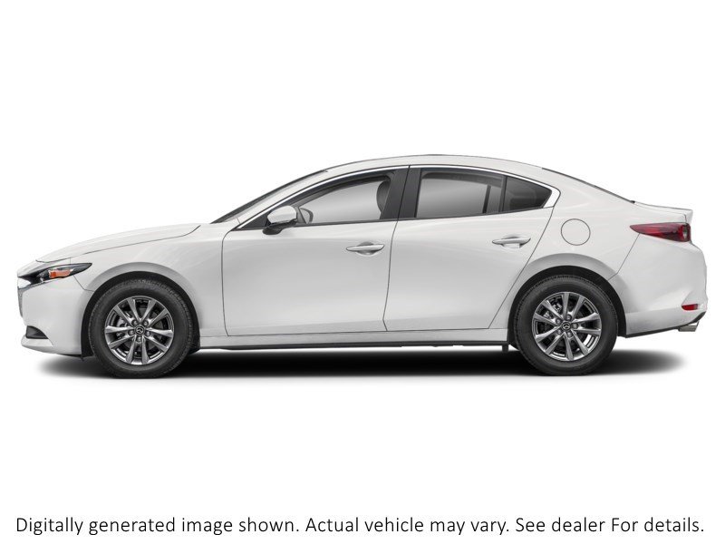 2026 Mazda Mazda3 Gs FWD Snowflake White Pearl  Shot 3