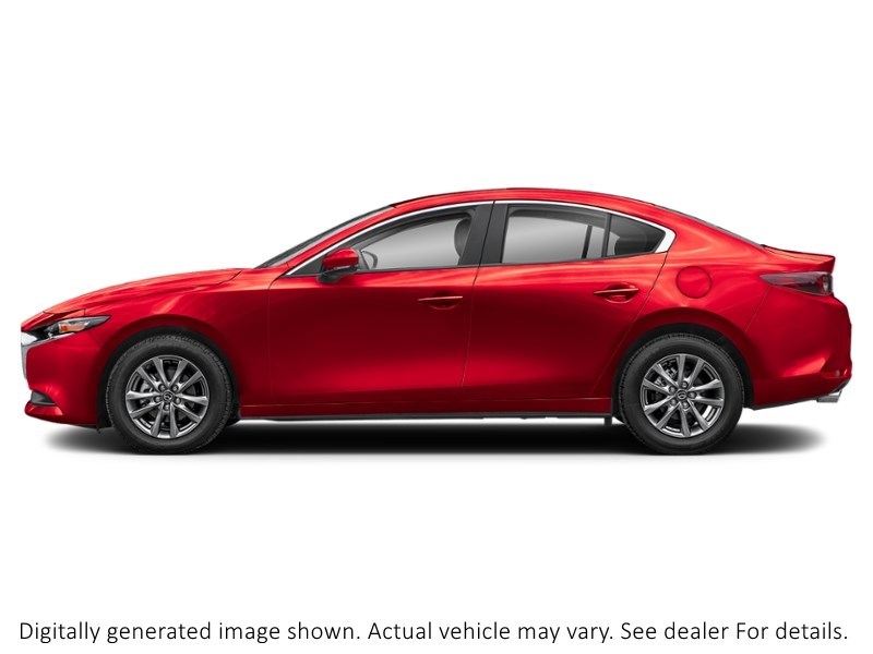 2025 Mazda Mazda3 Gs Auto FWD Soul Red Crystal Metallic  Shot 5