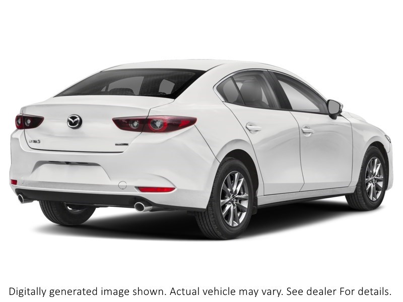 2025 Mazda Mazda3 GS Auto FWD Snowflake White Pearl  Shot 2