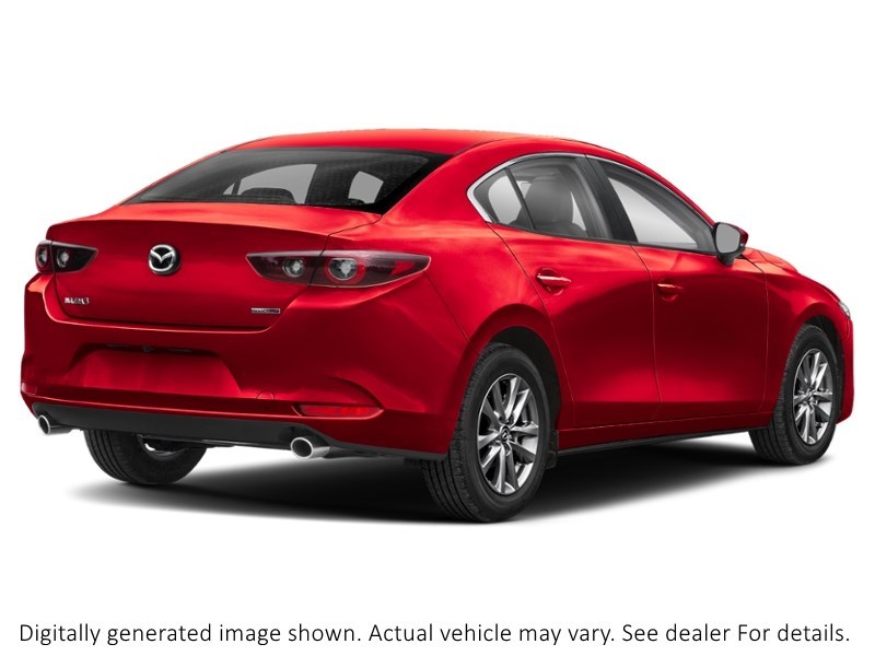 2025 Mazda Mazda3 Gs Auto FWD Soul Red Crystal Metallic  Shot 2