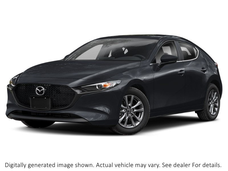 2026 Mazda Mazda3 Sport Gs Auto I-Activ AWD Jet Black Mica  Shot 4