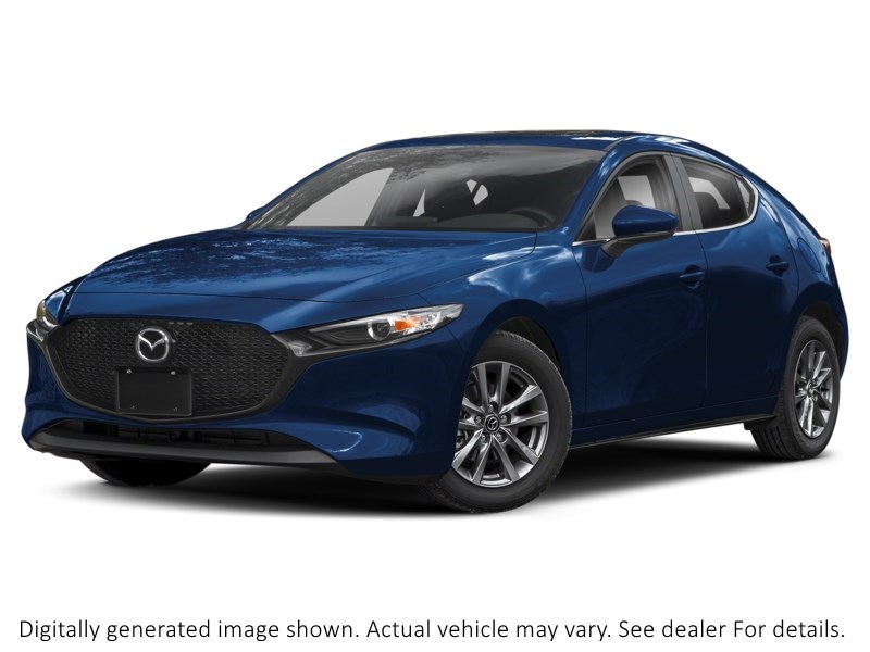 2025 Mazda Mazda3 Sport GS Auto FWD Deep Crystal Blue Mica  Shot 1
