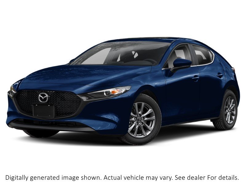 2026 Mazda Mazda3 Sport Gs Auto FWD Deep Crystal Blue Mica  Shot 4