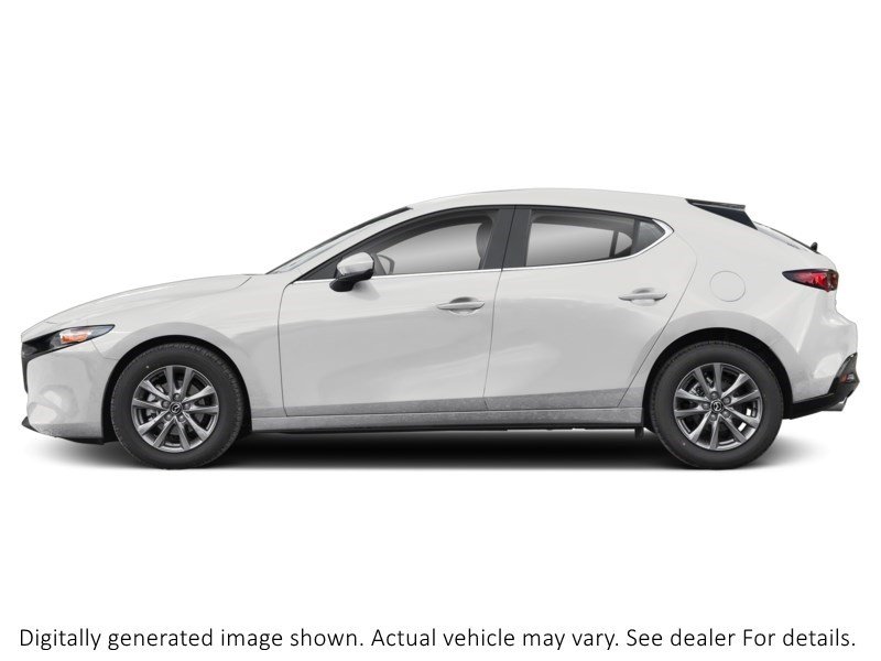 2026 Mazda Mazda3 Sport Gs Auto FWD Snowflake White Pearl  Shot 3