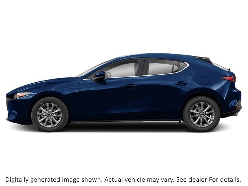 2026 Mazda Mazda3 Sport Gs Auto FWD Deep Crystal Blue Mica  Shot 3