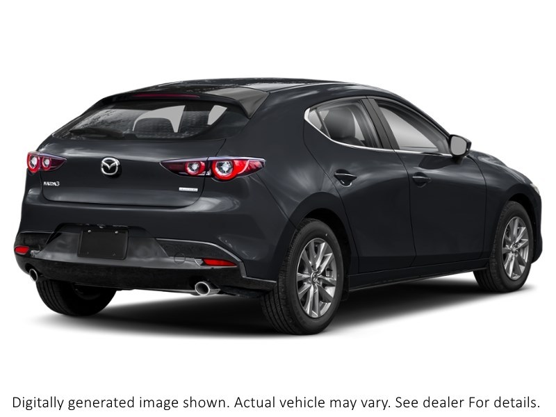 2026 Mazda Mazda3 Sport Gs Auto FWD Jet Black Mica  Shot 6