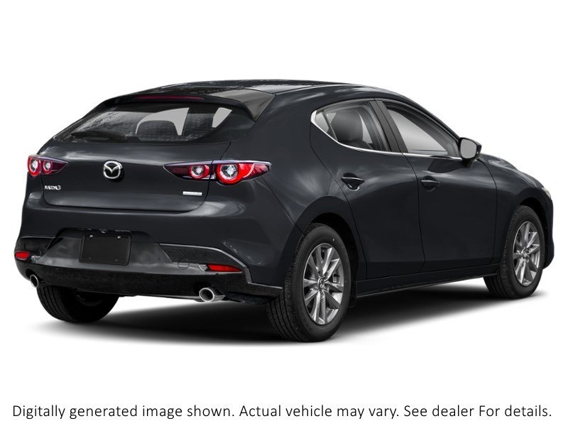 2026 Mazda Mazda3 Sport Gs Auto I-Activ AWD Jet Black Mica  Shot 2