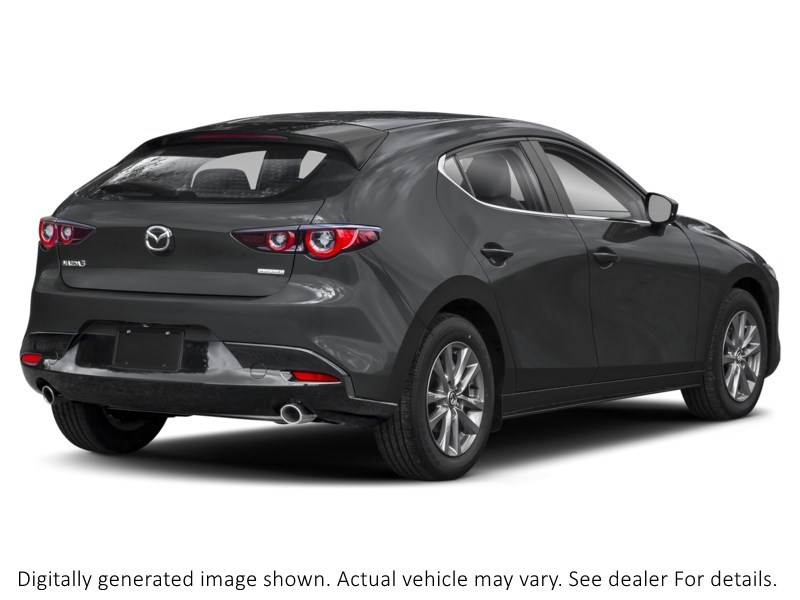 2025 Mazda Mazda3 Sport GS Auto FWD Machine Grey Metallic  Shot 2