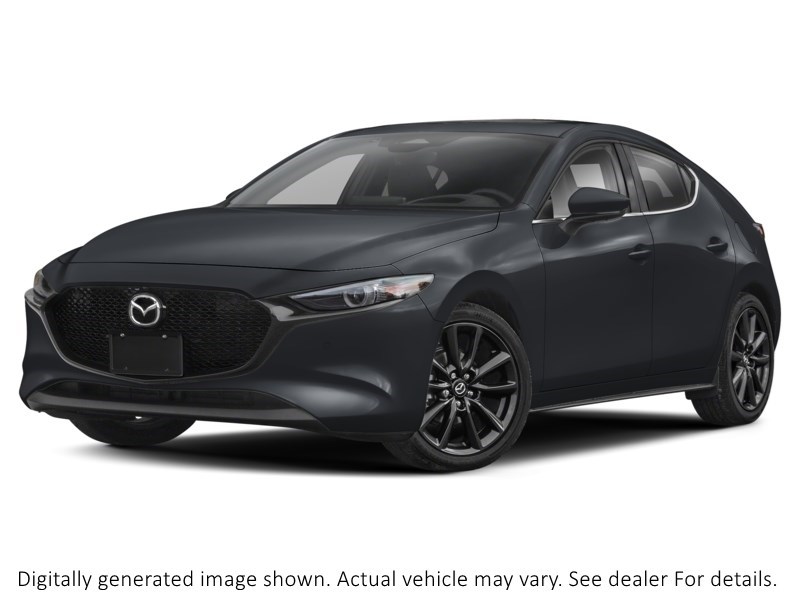 2025 Mazda Mazda3 Sport GT Manual FWD Jet Black Mica  Shot 1