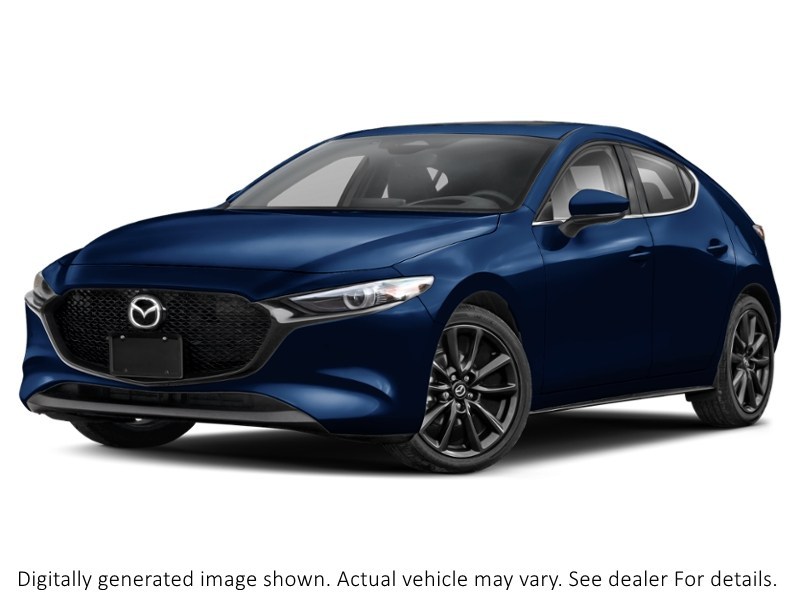 2025 Mazda Mazda3 Sport GT Auto I-Activ AWD Deep Crystal Blue Mica  Shot 4