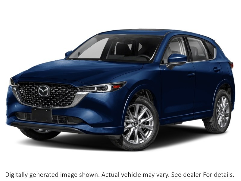 2025 Mazda Cx-5 GT AWD Deep Crystal Blue Mica  Shot 11