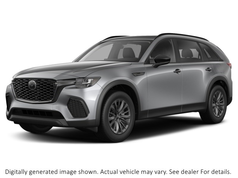2025 Mazda CX-70 PHEV GS-L AWD Machine Grey Metallic  Shot 3