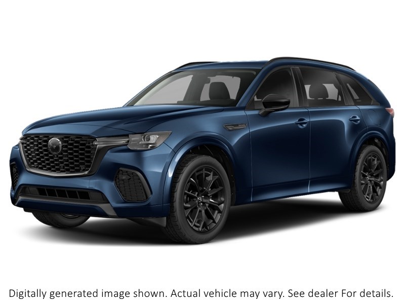 2026 Mazda Cx-70 Mhev GT AWD Deep Crystal Blue Mica  Shot 3