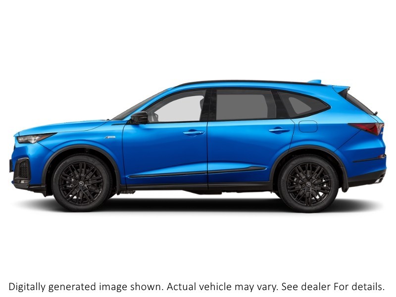 2026 Acura Mdx Platinum Elite A-Spec Sh-Awd Double Apex Blue Pearl  Shot 3