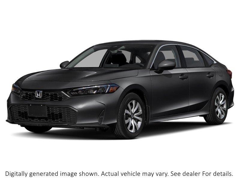 2026 Honda Civic Sedan LX CVT Crystal Black Pearl  Shot 1