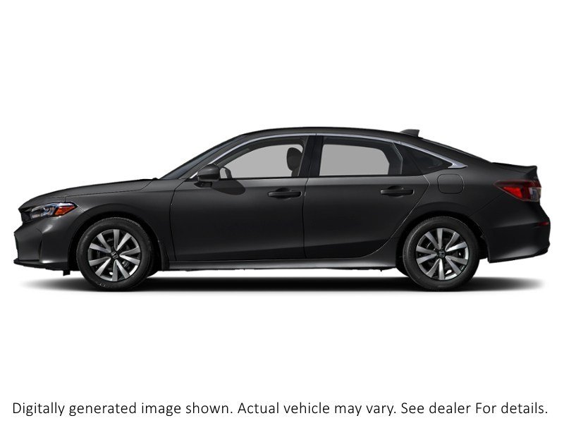 2026 Honda Civic Sedan LX CVT Crystal Black Pearl  Shot 5
