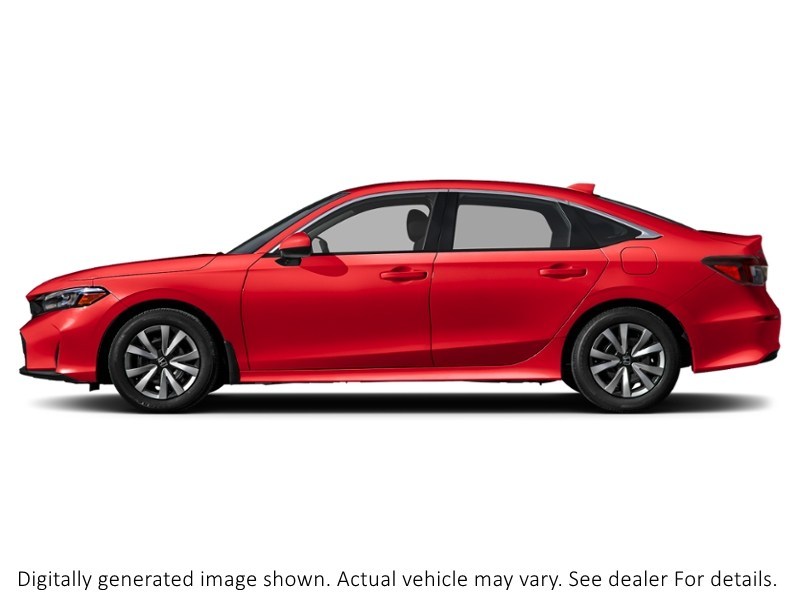 2026 Honda Civic Sedan LX CVT Rallye Red  Shot 5