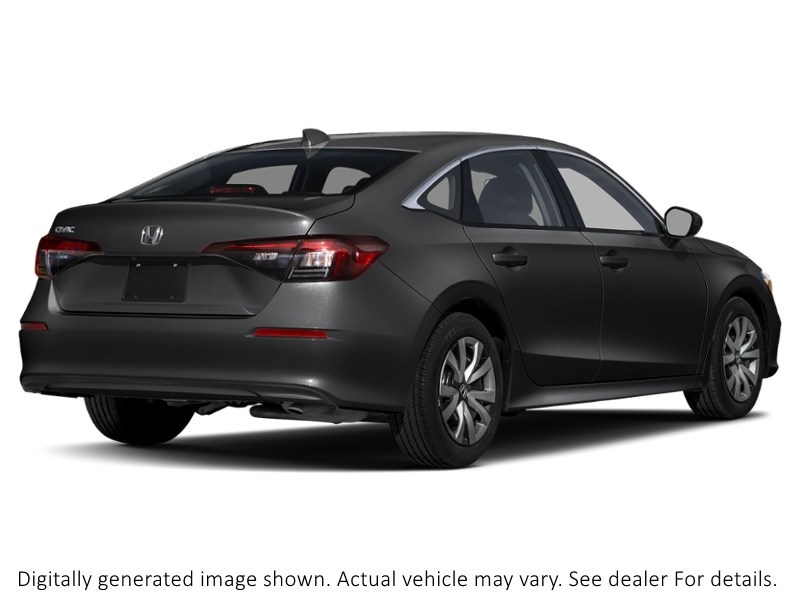 2026 Honda Civic Sedan LX CVT Crystal Black Pearl  Shot 8