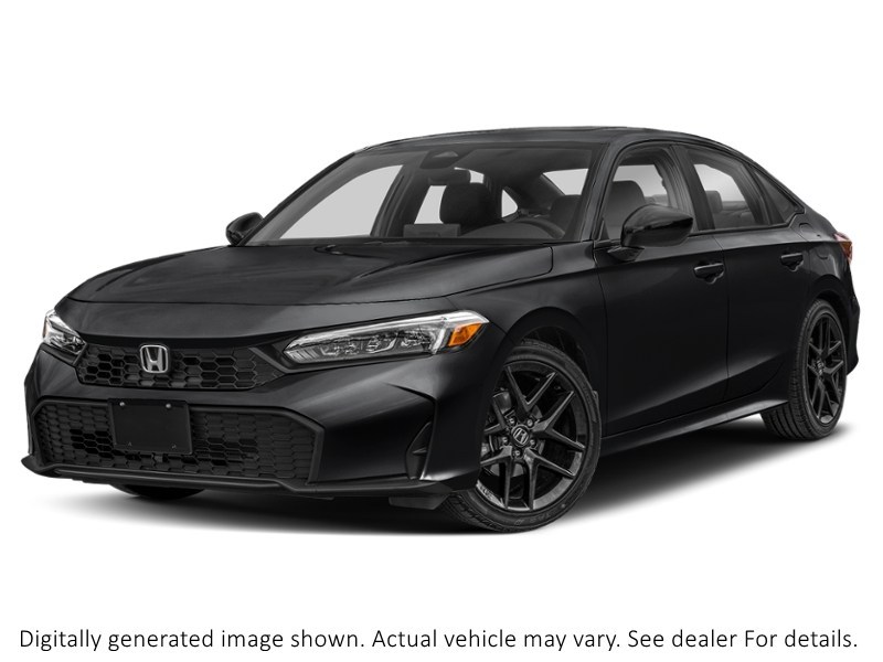 2026 Honda Civic Sedan Sport CVT Crystal Black Pearl  Shot 7