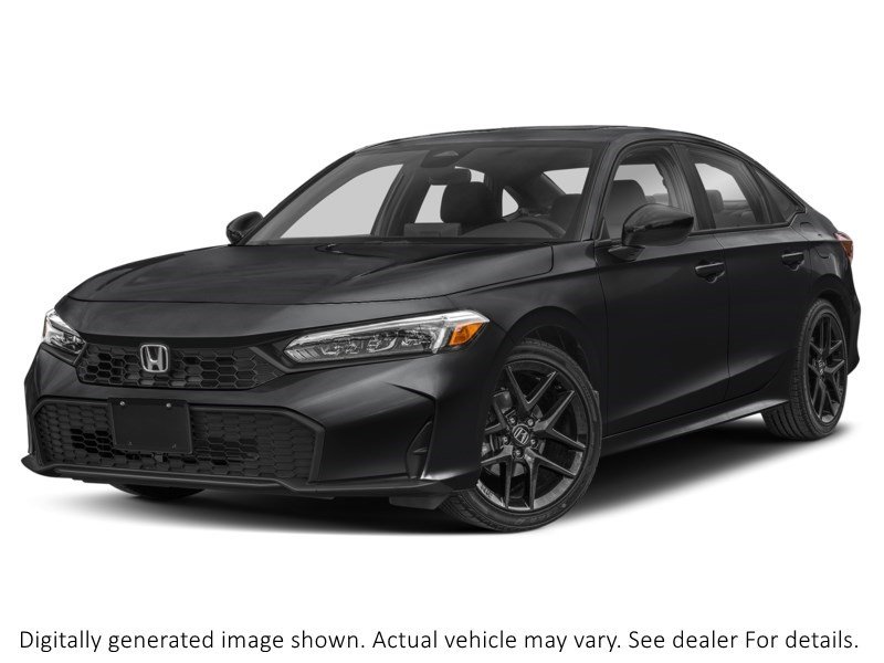 2026 Honda Civic Sport CVT Crystal Black Pearl  Shot 4