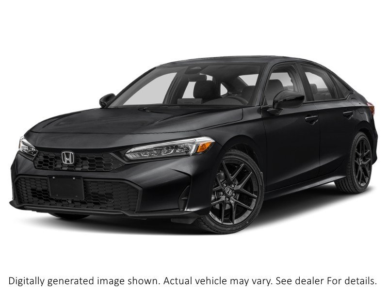 2026 Honda Civic Sedan Sport CVT Crystal Black Pearl  Shot 1