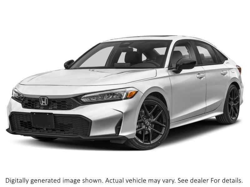 2026 Honda Civic Sport CVT Platinum White Pearl  Shot 13