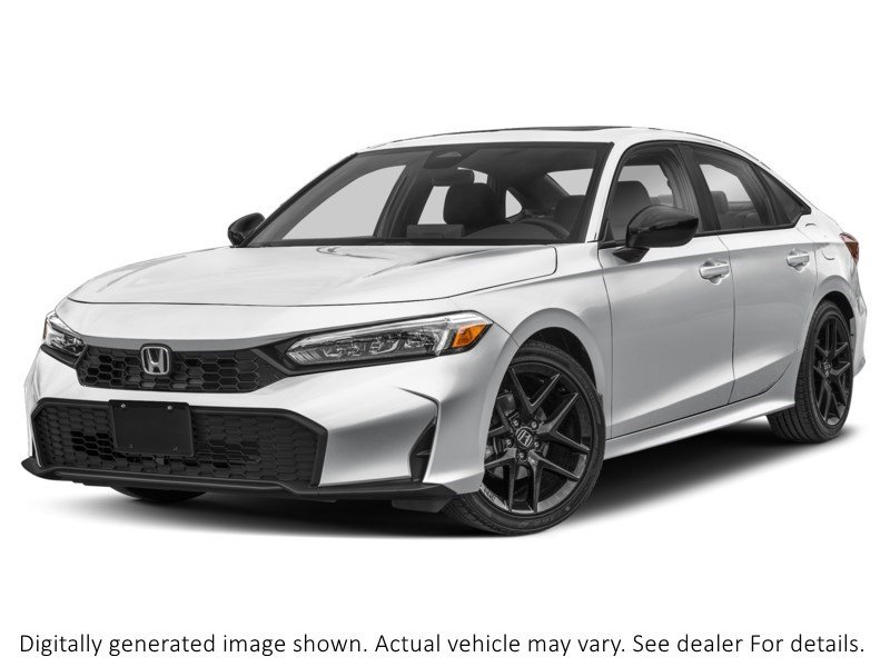 2026 Honda Civic Sport CVT Platinum White Pearl  Shot 1