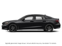 2026 Honda Civic Sedan Sport CVT Crystal Black Pearl  Shot 3