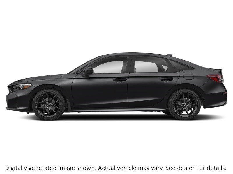 2026 Honda Civic Sport CVT Crystal Black Pearl  Shot 3